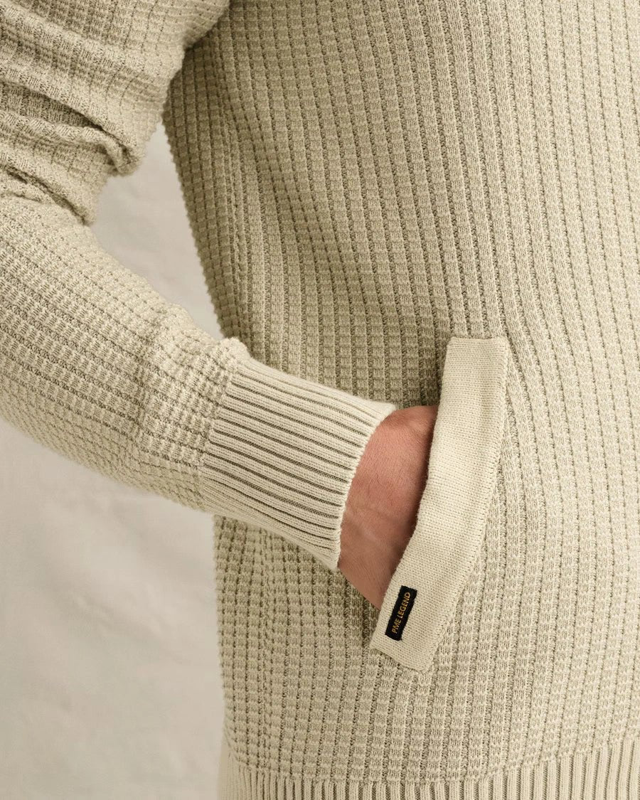 Vest Rits Flight Pocket Gebroken Wit - Castelijn mode