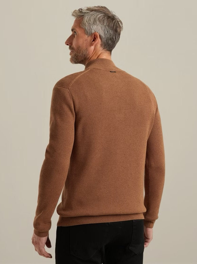 VKW2510332 - 8122 Trui met halve rits - Castelijn mode