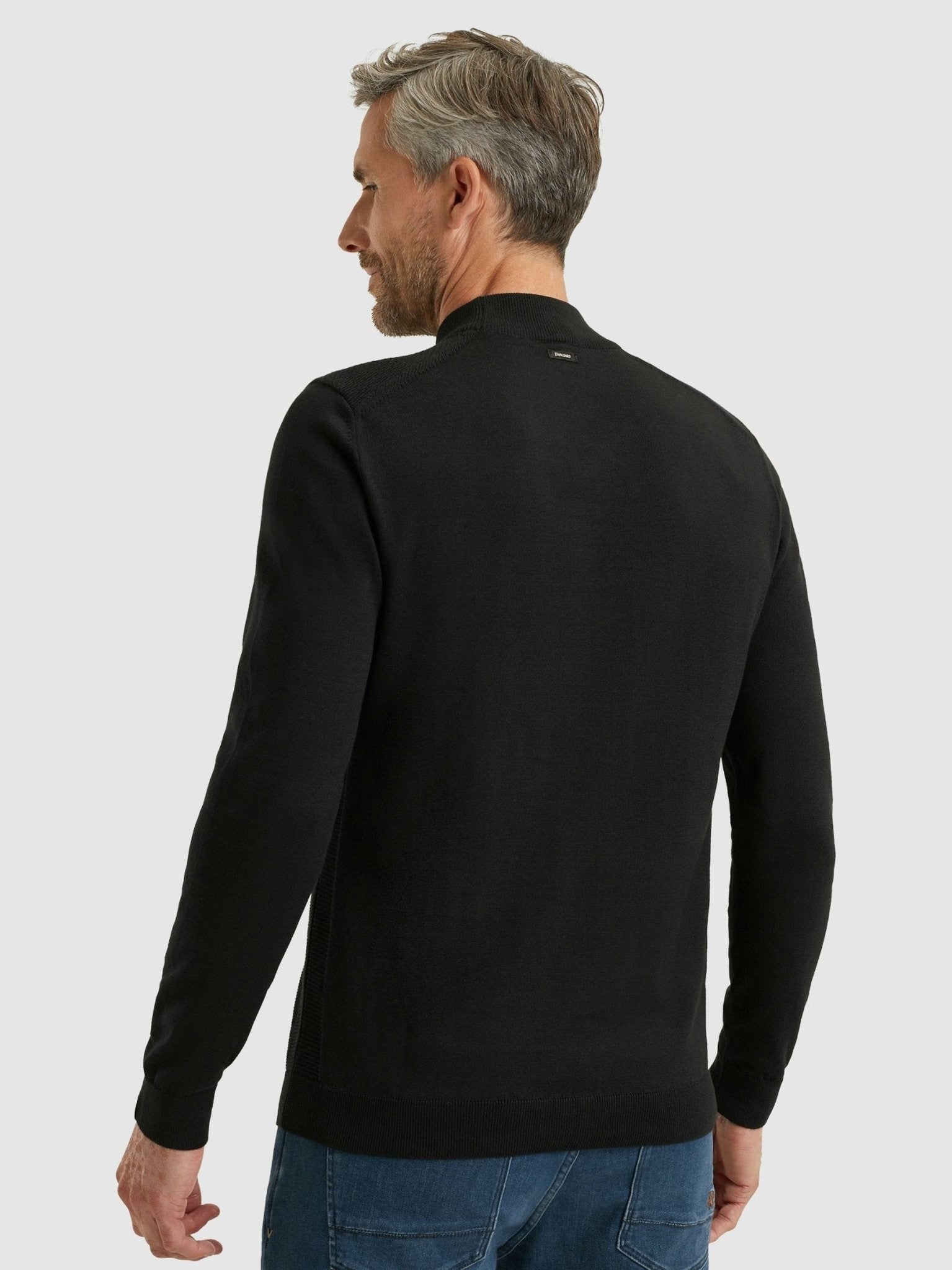 VKW2510340 - 9141 Trui met mockneck - Castelijn mode