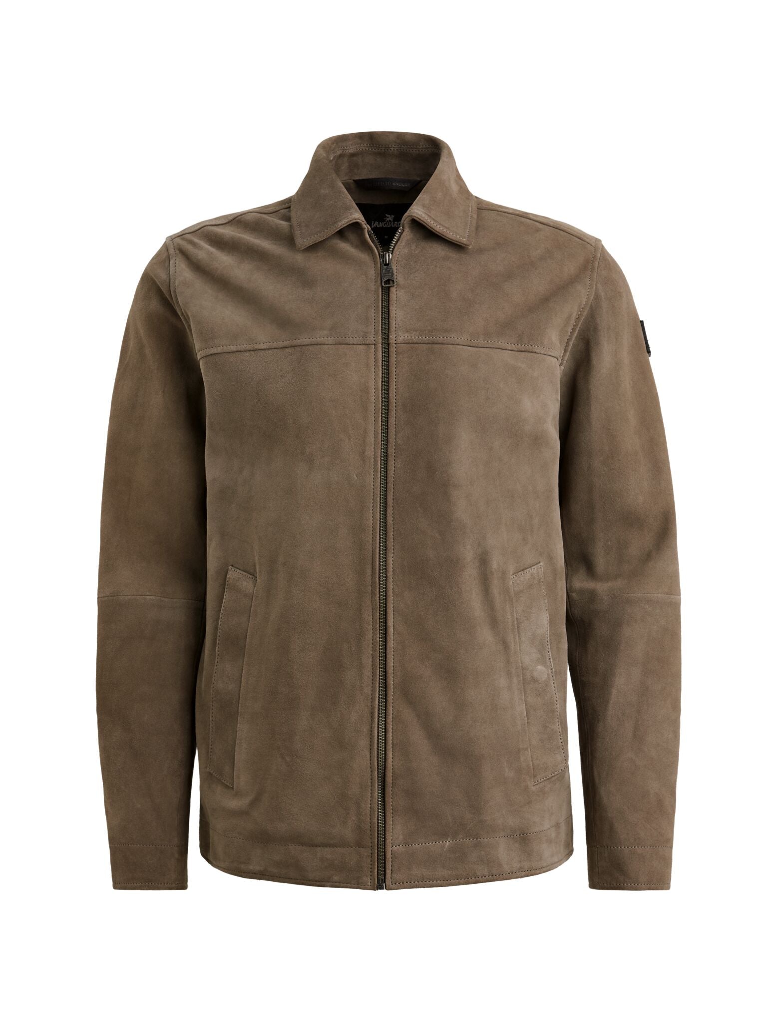 VLJ2602180 - 8027 Overshirt Suede beige - Castelijn mode
