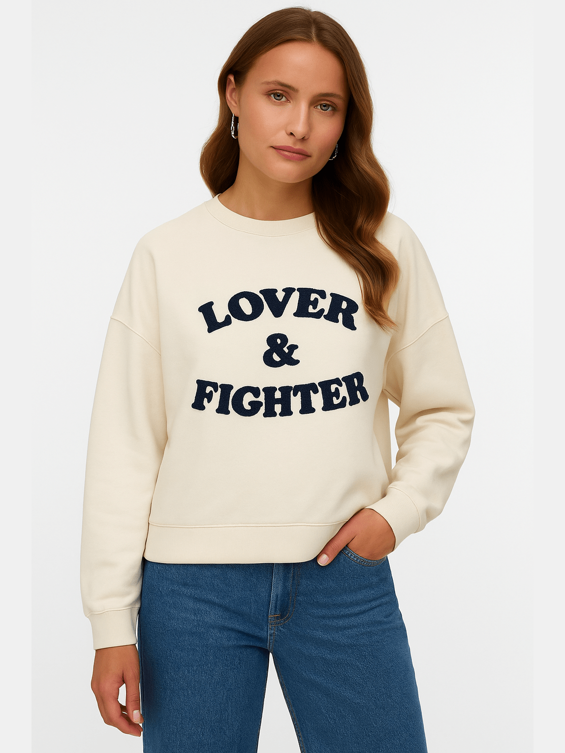 VMGENESIS L/S SWEATSHIRT JRS BTQ FR GA Top - Castelijn mode