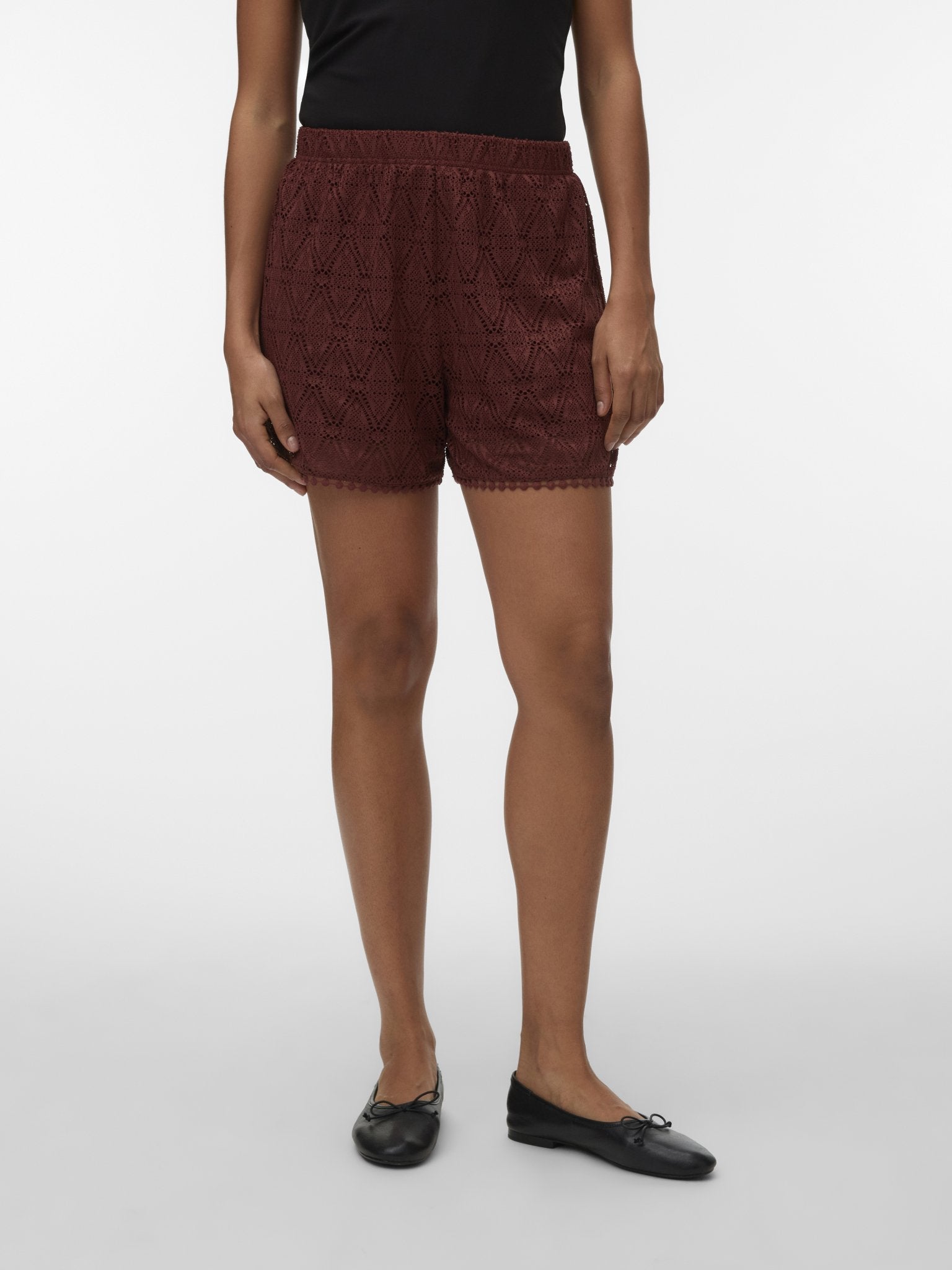 VMMAYA Dames Short Bruin - Castelijn mode