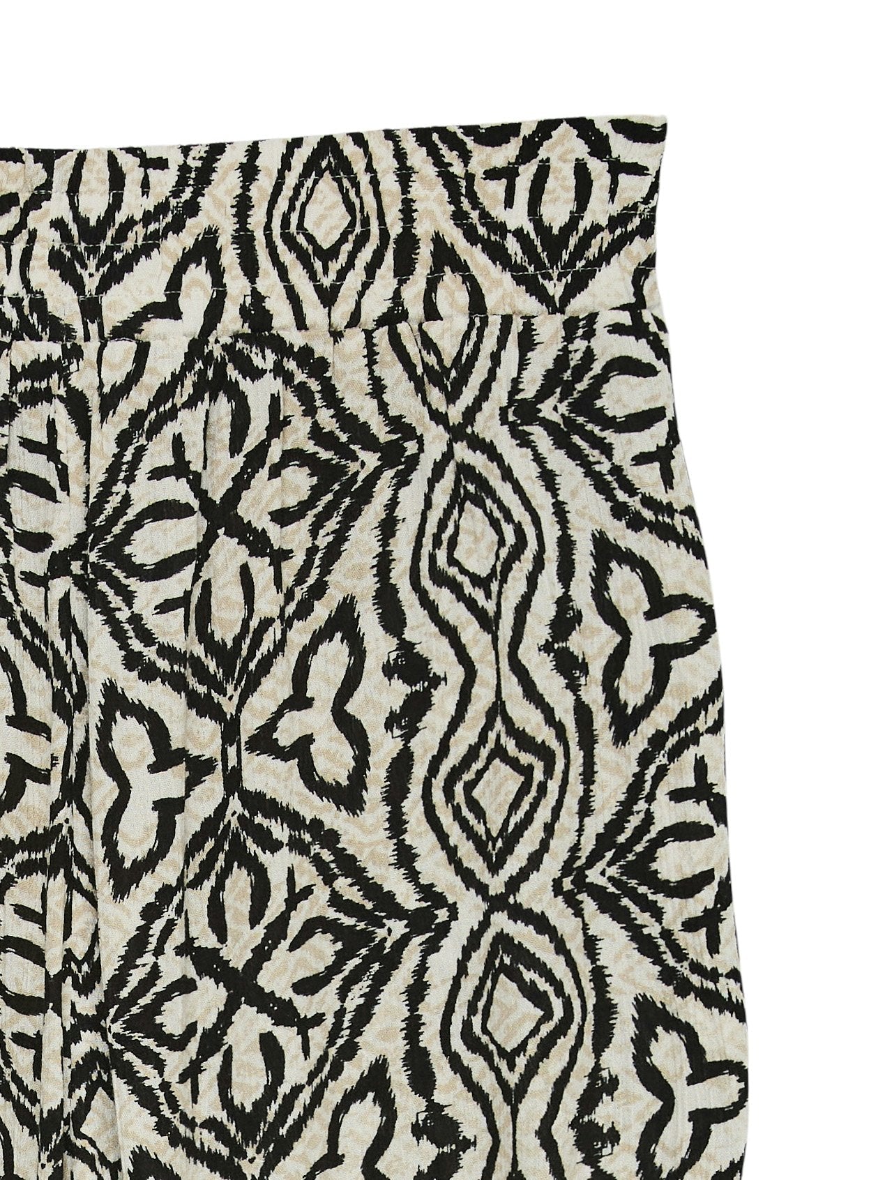 VMMenny Broek Wide Leg Print Birch - Castelijn mode