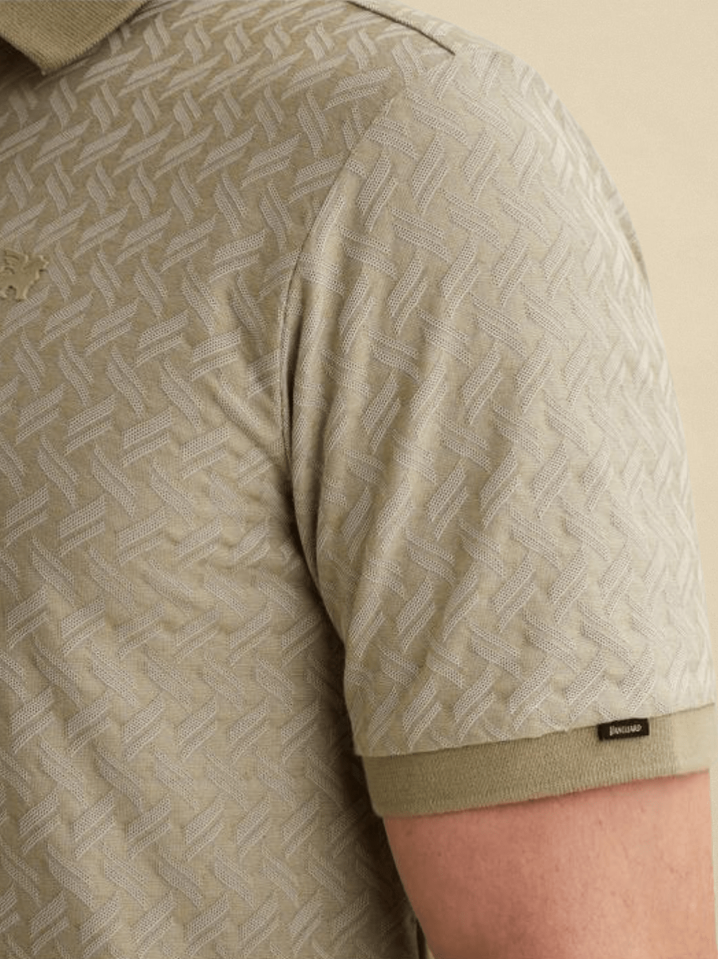 VPSS2603824 - 6390 Polo groen print - Castelijn mode