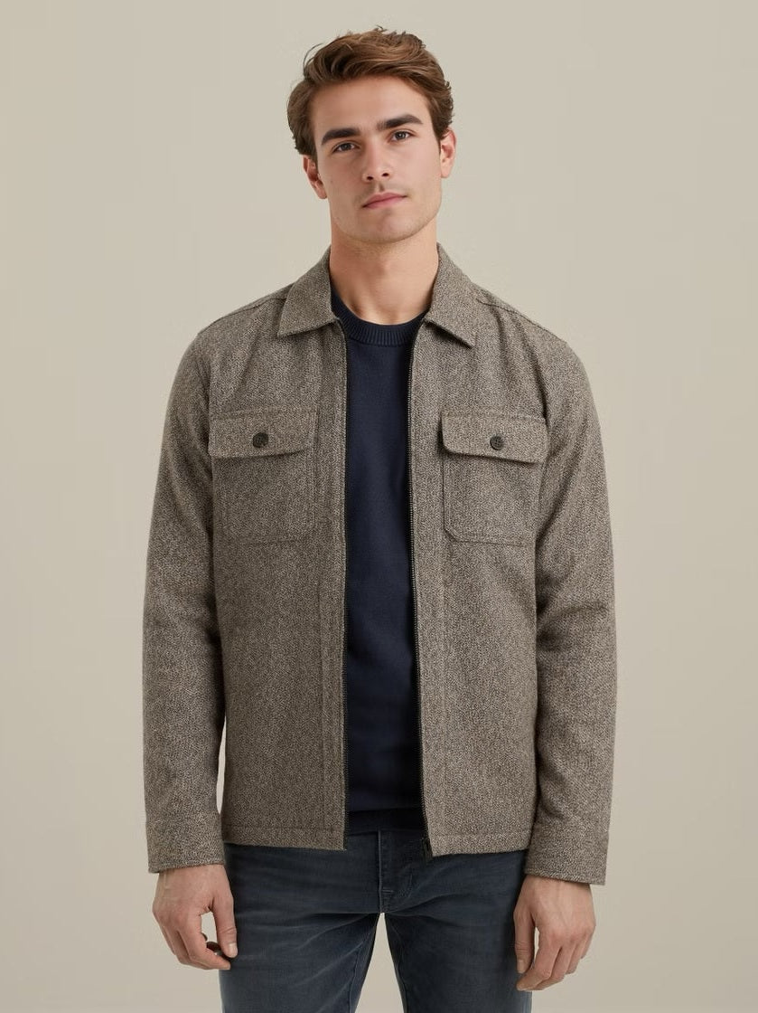 VSI2509226 - 8015 Shirt jacket met borstzakken - Castelijn mode