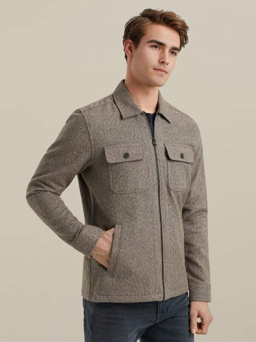 VSI2509226 - 8015 Shirt jacket met borstzakken - Castelijn mode