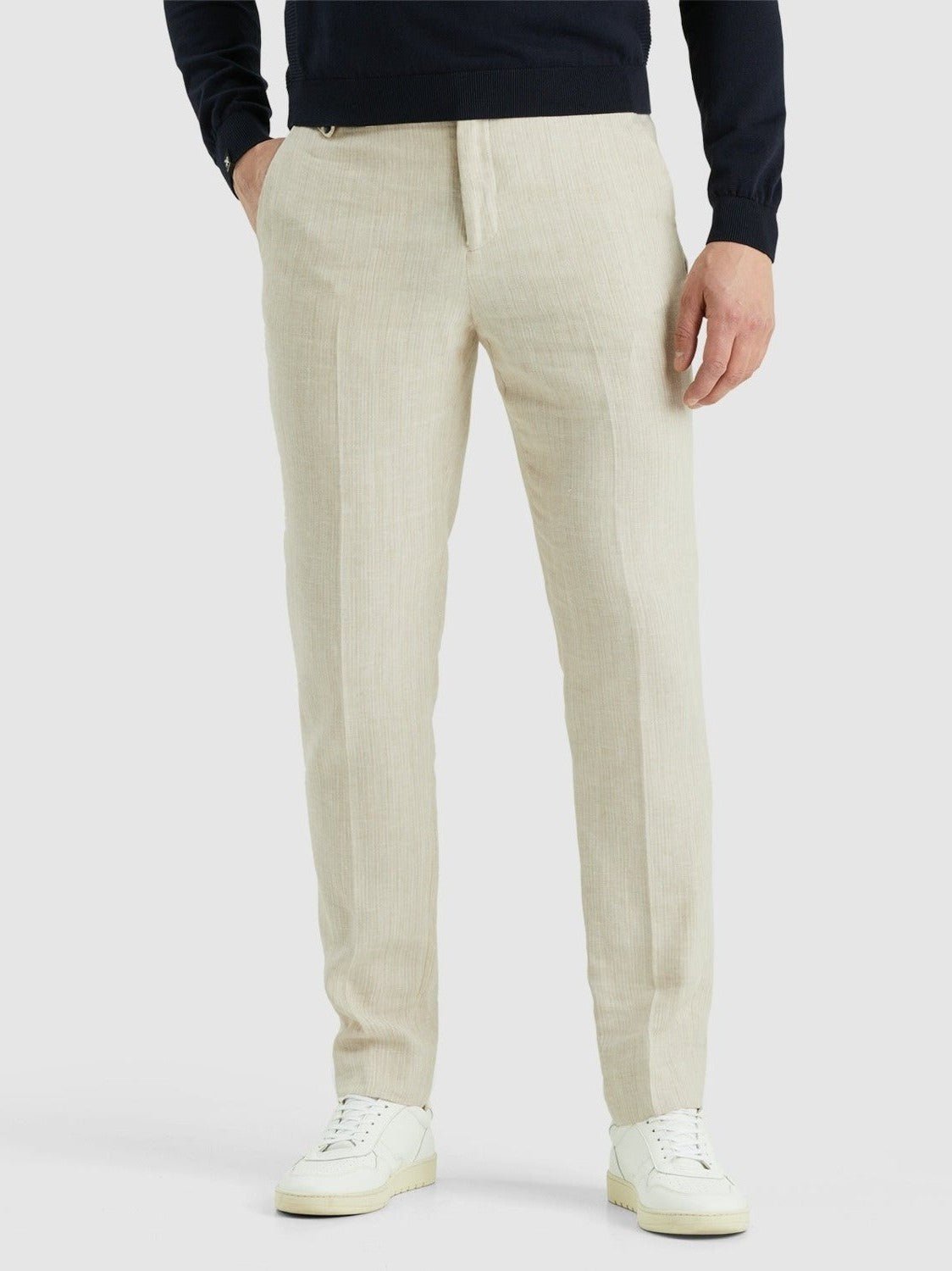 VTR2404646 CHINO LINEN HERRINGBONE - Castelijn mode