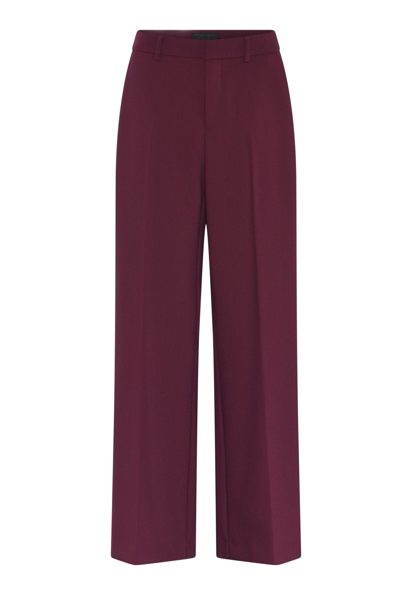 Wide Leg Pantalon Bordeaux - Castelijn mode