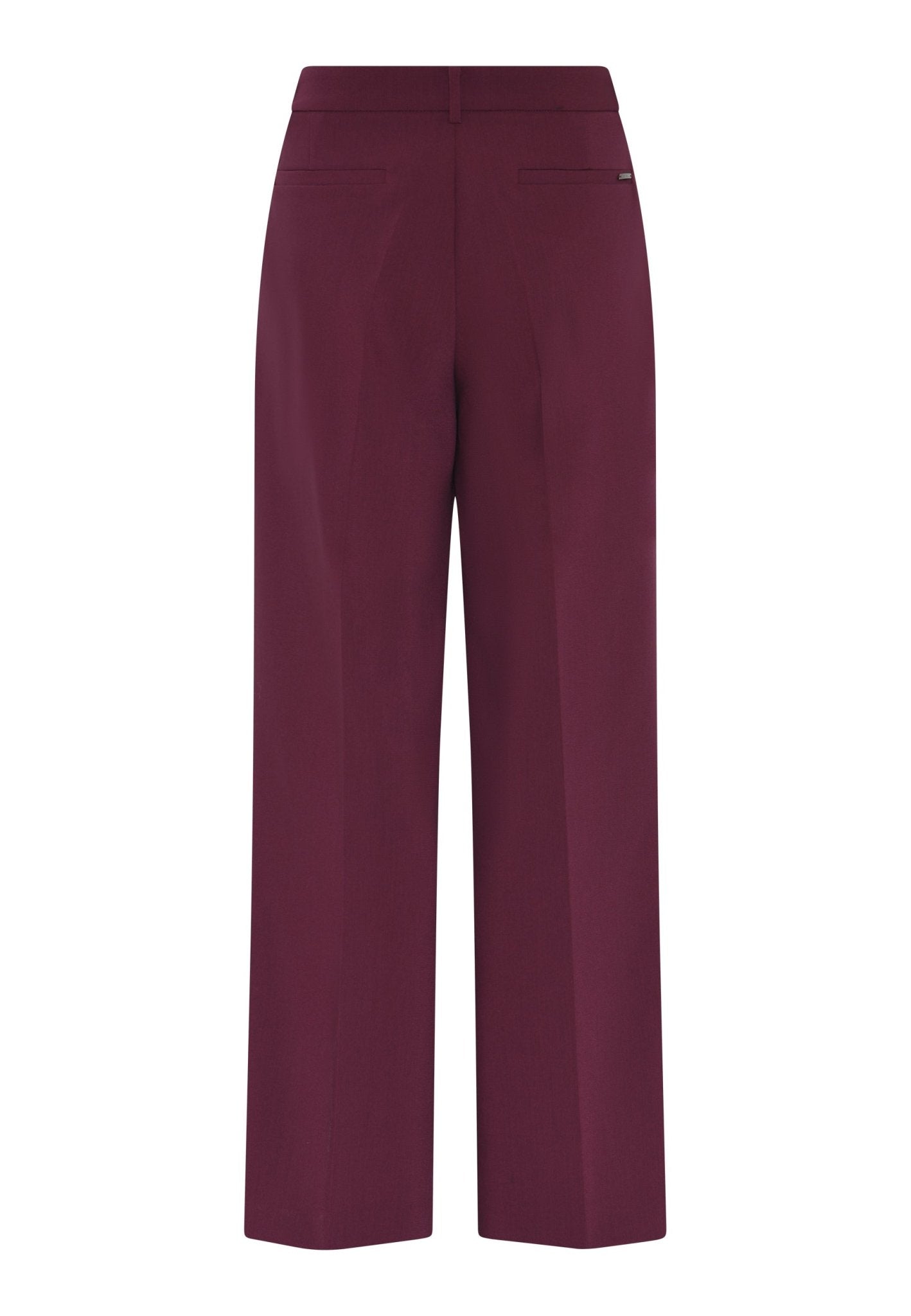 Wide Leg Pantalon Bordeaux - Castelijn mode