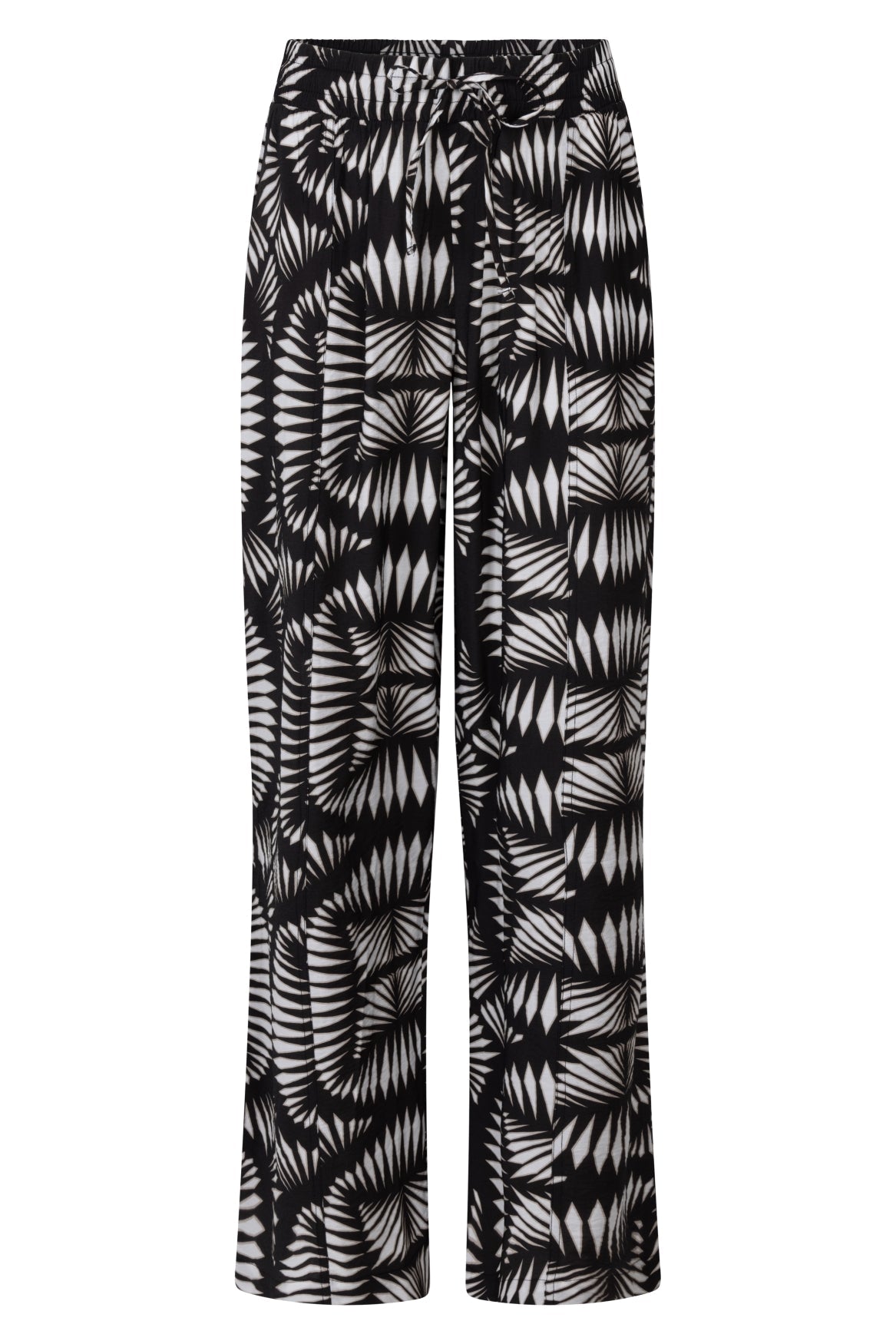 Zwart sand broek Juul met modal - Castelijn mode