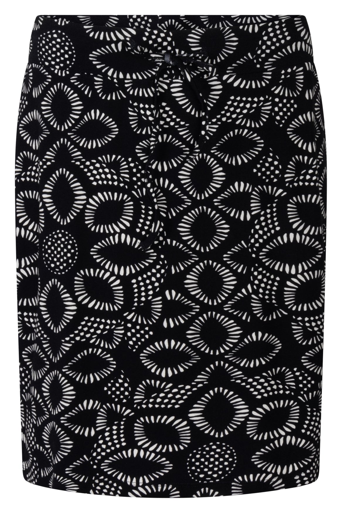Zwarte rok Noa met viscose - Castelijn mode